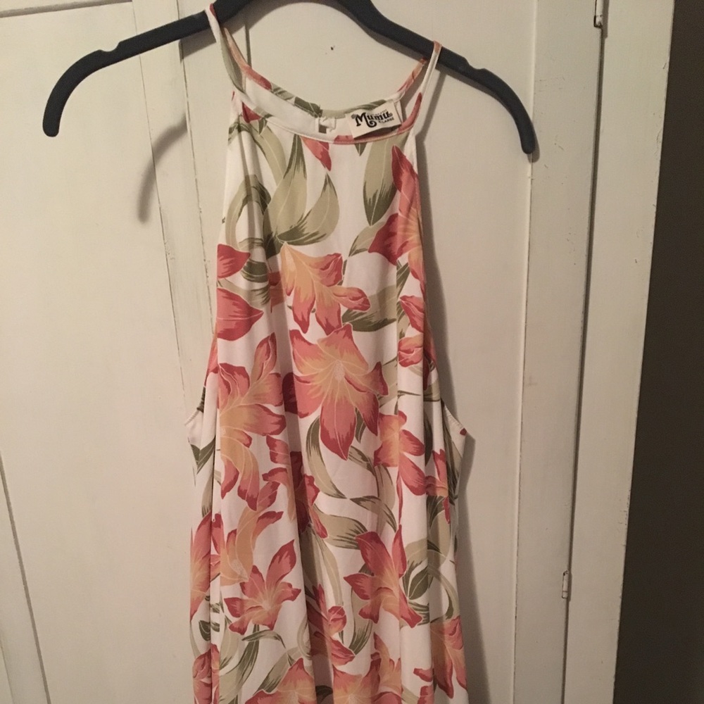 Show Me Your Mumu Lily halter dress -size XL
